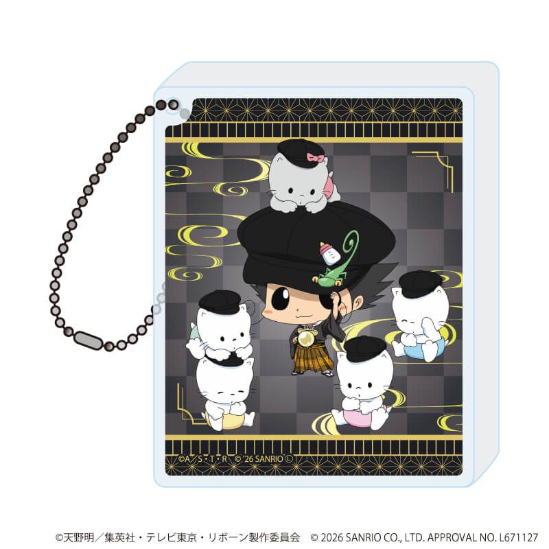アクリルブロックキーホルダー「家庭教師ヒットマンREBORN!×SANRIO CHARACTERS」01/コンプリートセット(全5種)(コラボイラスト)