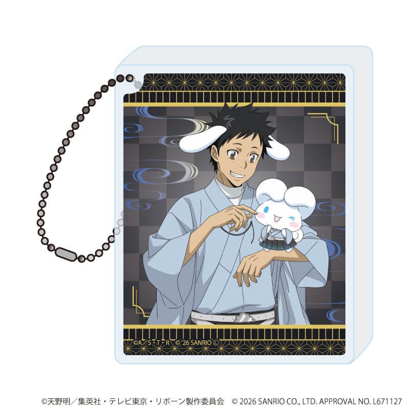 アクリルブロックキーホルダー「家庭教師ヒットマンREBORN!×SANRIO CHARACTERS」01/コンプリートセット(全5種)(コラボイラスト)