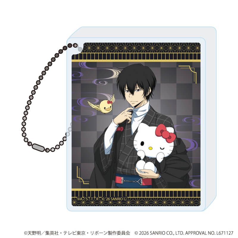 アクリルブロックキーホルダー「家庭教師ヒットマンREBORN!×SANRIO CHARACTERS」01/ブラインド(5種)(コラボイラスト)