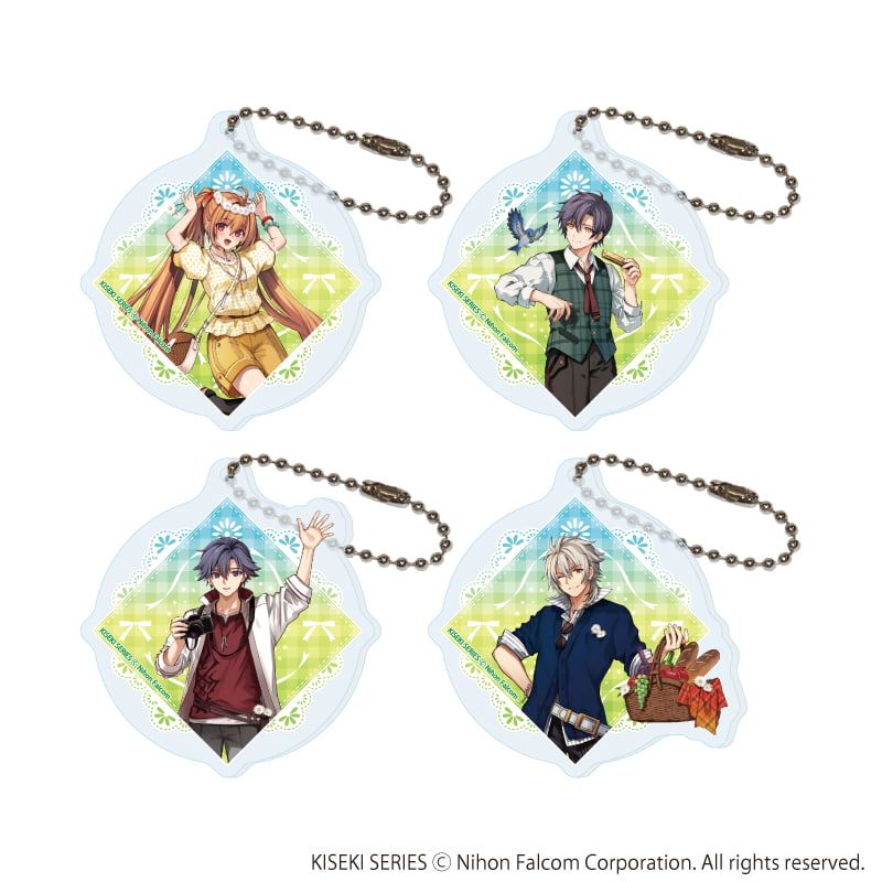 アクリルキーホルダー「軌跡シリーズ」01/ピクニックver. コンプリートセット(全4種)(描き起こしイラスト)