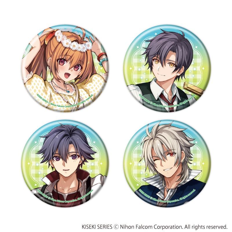 缶バッジ「軌跡シリーズ」07/ピクニックver. コンプリートセット(全4種)(描き起こしイラスト)