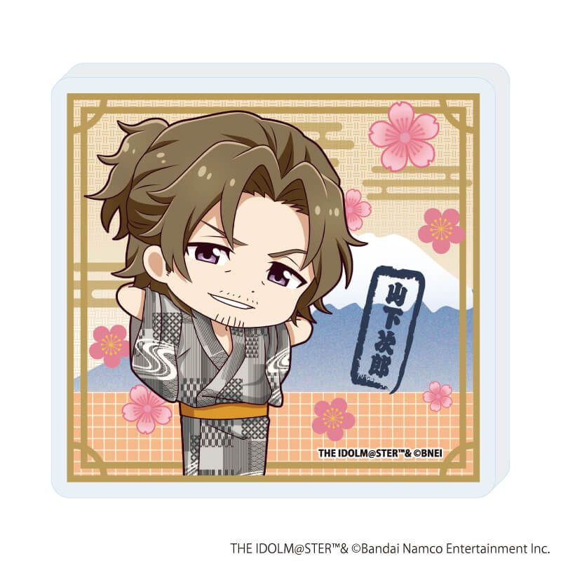アクリルマグネット「アイドルマスター SideM」02/浴衣ver. コンプリートセット(全5種)(ミニキャライラスト)
