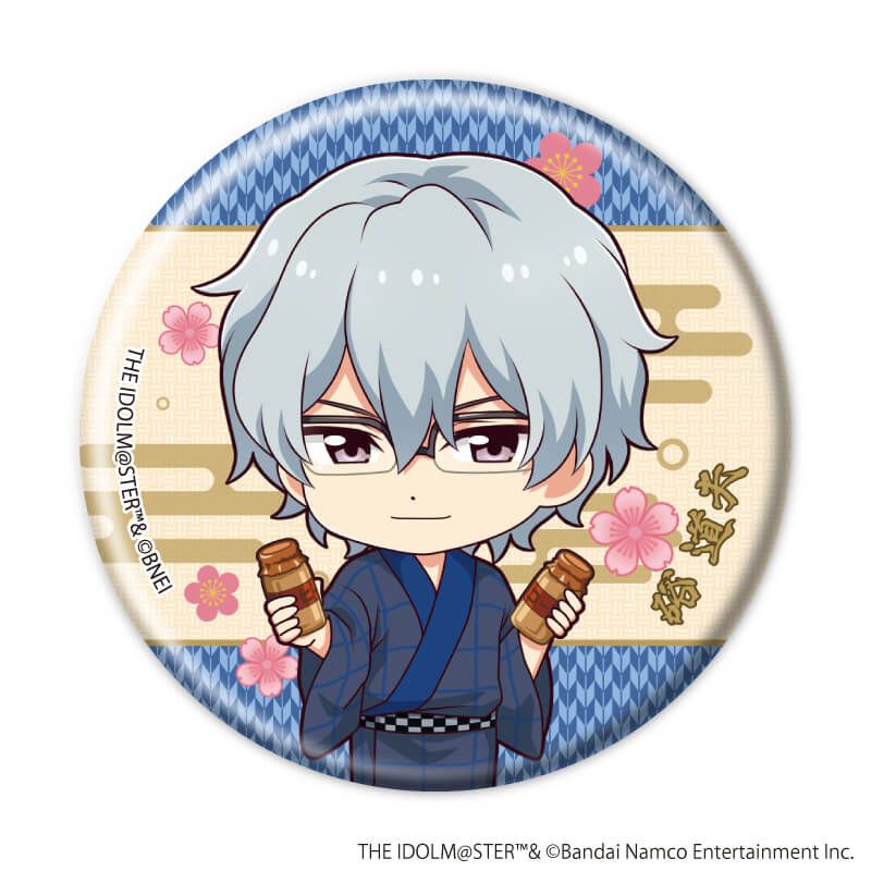 缶バッジ「アイドルマスター SideM」44/浴衣ver. コンプリートセット(全5種)(ミニキャライラスト)