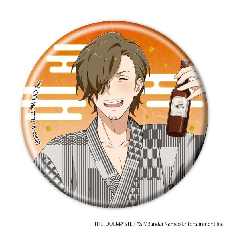 缶バッジ「アイドルマスター SideM」43/浴衣ver. コンプリートセット(全5種)(描き下ろしイラスト)