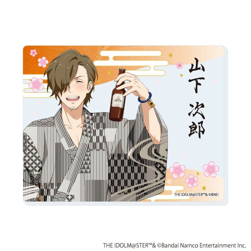 アクリルカード「アイドルマスター SideM」23/浴衣ver. トレーディング(5種)(描き下ろしイラスト)