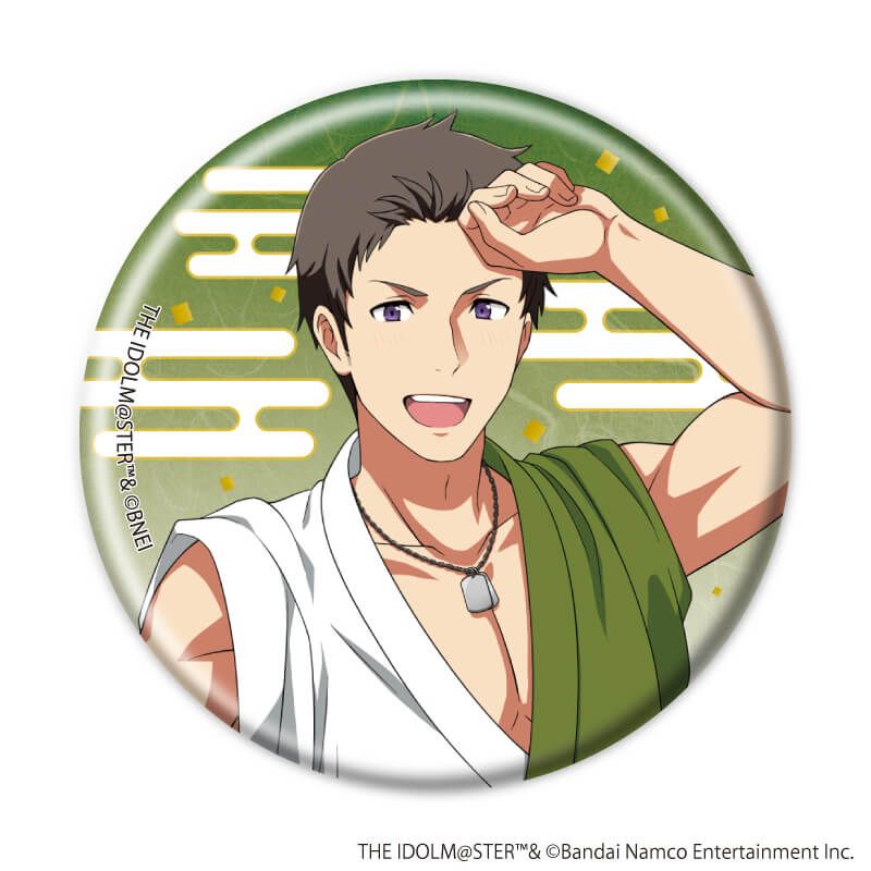 缶バッジ「アイドルマスター SideM」43/浴衣ver. トレーディング(5種)(描き下ろしイラスト)