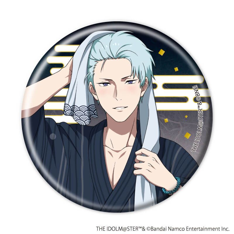 缶バッジ「アイドルマスター SideM」43/浴衣ver. トレーディング(5種)(描き下ろしイラスト)