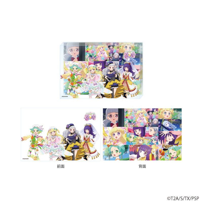 メモリーブロック「プリティーシリーズ」06/夢川ゆい&虹色にの&幸多みちる&華園しゅうか(場面写&描き下ろしイラスト)