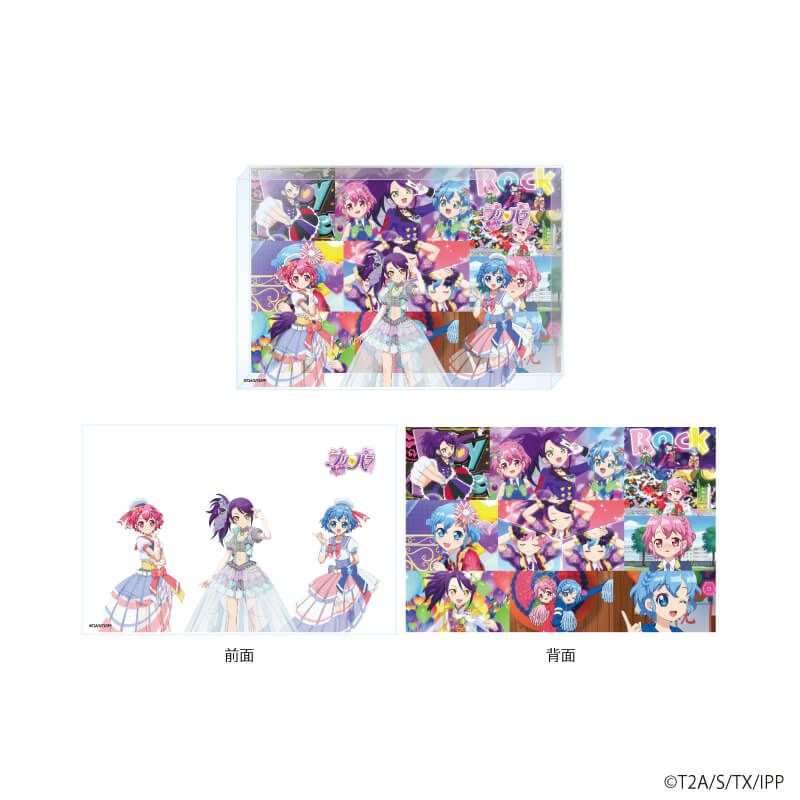 メモリーブロック「プリティーシリーズ」05/東堂シオン&ドロシー・ウェスト&レオナ・ウェスト(場面写&描き下ろしイラスト)