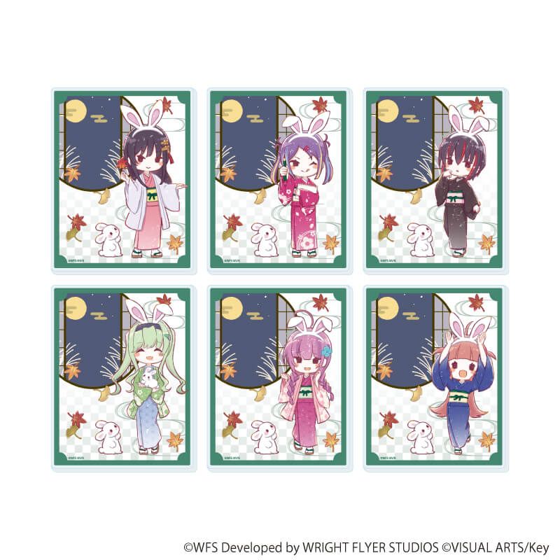 アクリルカード「ヘブンバーンズレッド」15/コンプリートセット(全6種)第31D部隊(グラフアートイラスト)
