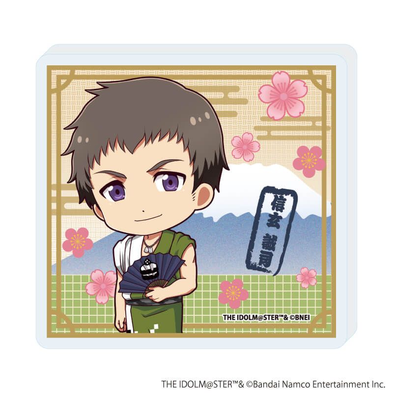 アクリルマグネット「アイドルマスター SideM」02/浴衣ver. トレーディング(5種)(ミニキャライラスト)