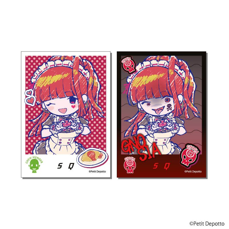 ミニフォト2枚入り「グノーシア」02/SQ 学園祭ver.(グラフアートイラスト)