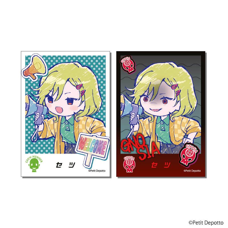 ミニフォト2枚入り「グノーシア」01/セツ 学園祭ver.(グラフアートイラスト)