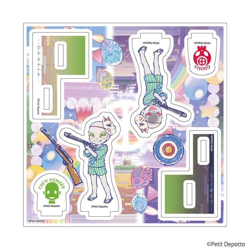 アクリルスタンドプレート「グノーシア」14/しげみち 学園祭ver.(グラフアートイラスト)