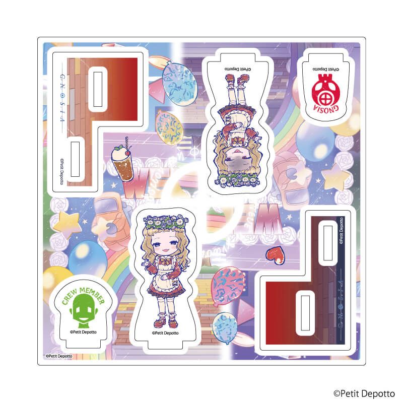 アクリルスタンドプレート「グノーシア」11/ククルシカ 学園祭ver.(グラフアートイラスト)