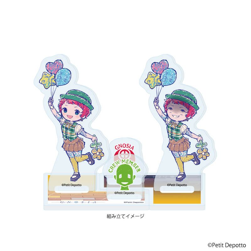 アクリルスタンドプレート「グノーシア」08/コメット 学園祭ver.(グラフアートイラスト)