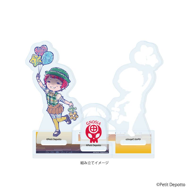 アクリルスタンドプレート「グノーシア」08/コメット 学園祭ver.(グラフアートイラスト)