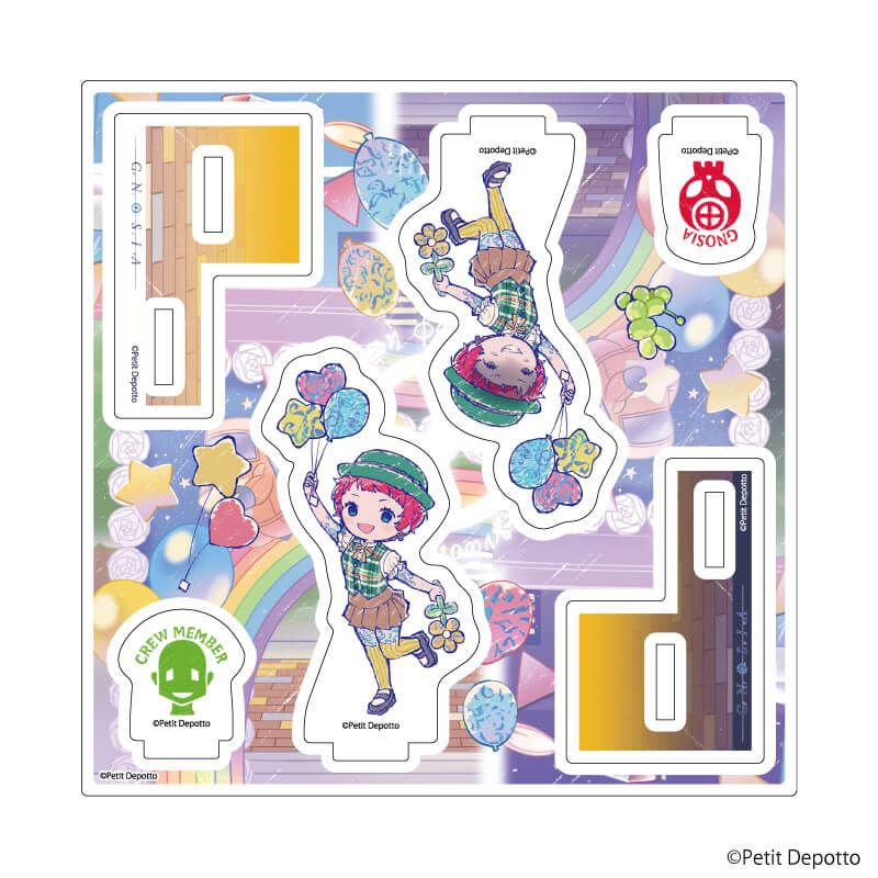 アクリルスタンドプレート「グノーシア」08/コメット 学園祭ver.(グラフアートイラスト)
