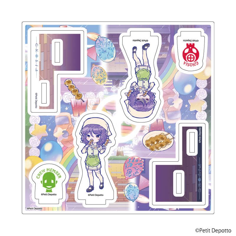 アクリルスタンドプレート「グノーシア」04/ジナ 学園祭ver.(グラフアートイラスト)