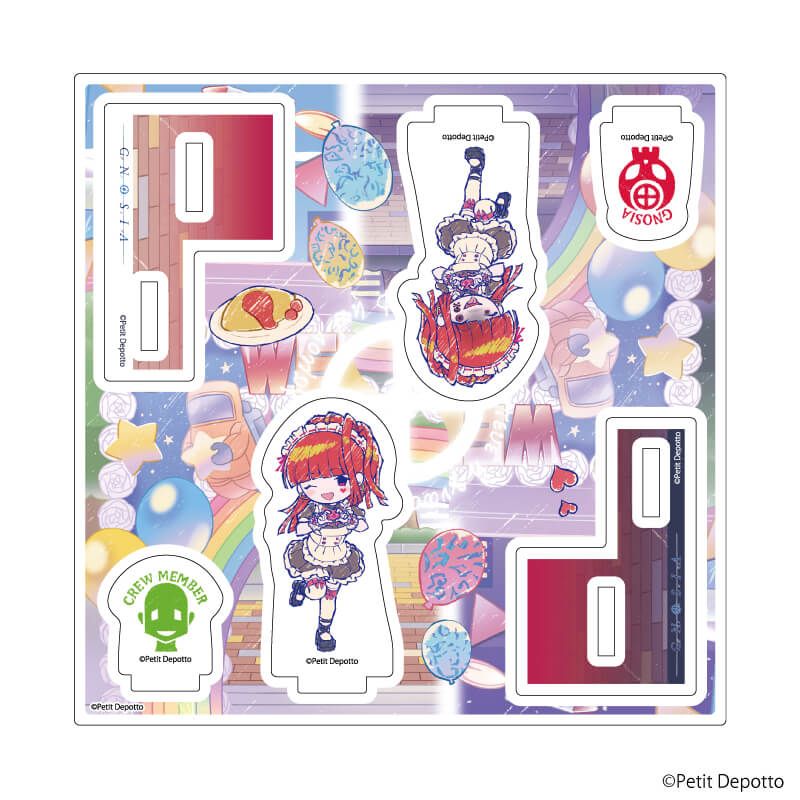 アクリルスタンドプレート「グノーシア」02/SQ 学園祭ver.(グラフアートイラスト)
