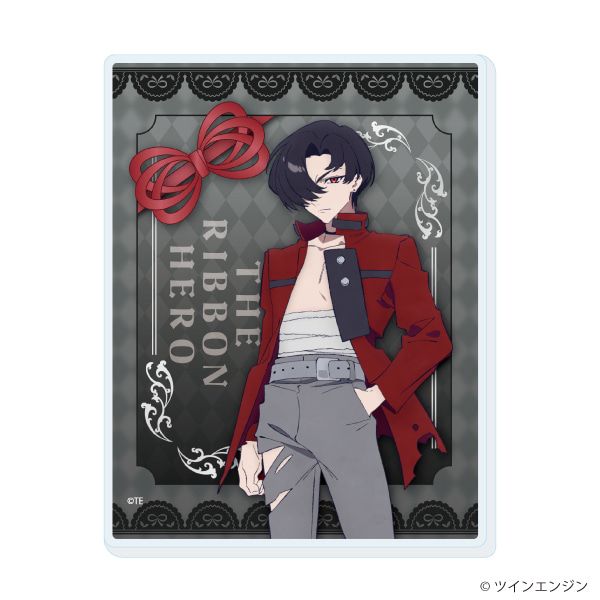 アクリルカード「THE RIBBON HERO リボンヒーロー」01/コンプリートセット(全10種)(公式イラスト)