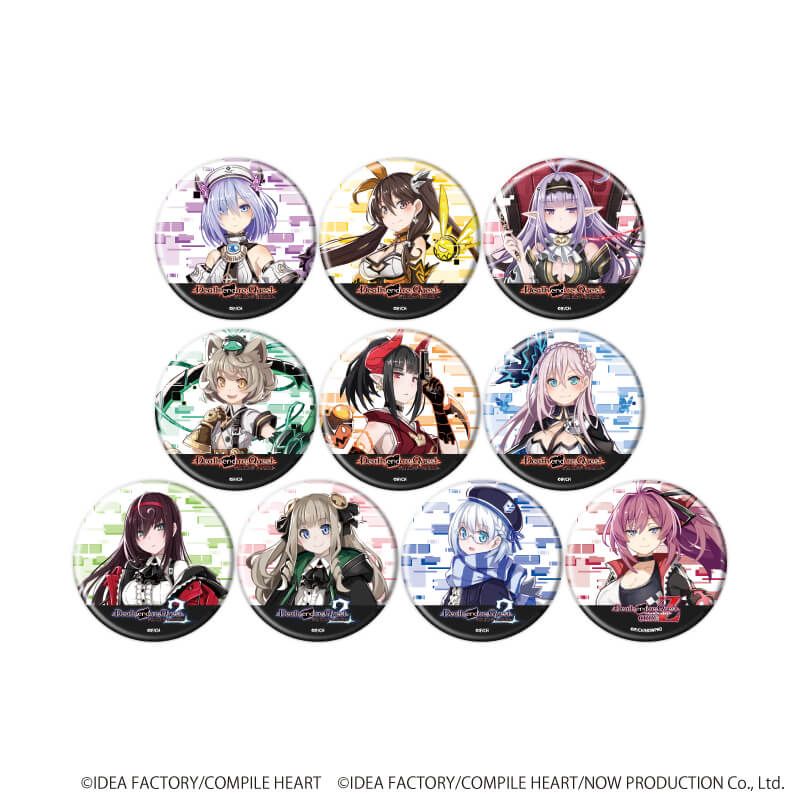 缶バッジ「ナナメダケイ先生」01/「Death end re;Questシリーズ」コンプリートセット(全10種)(公式イラスト)