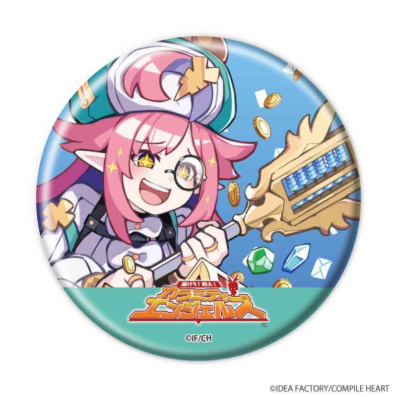 缶バッジ「ナナメダケイ先生」02/「届けろ！戦え！カラミティエンジェルズ」ブラインド(8種)(公式イラスト)