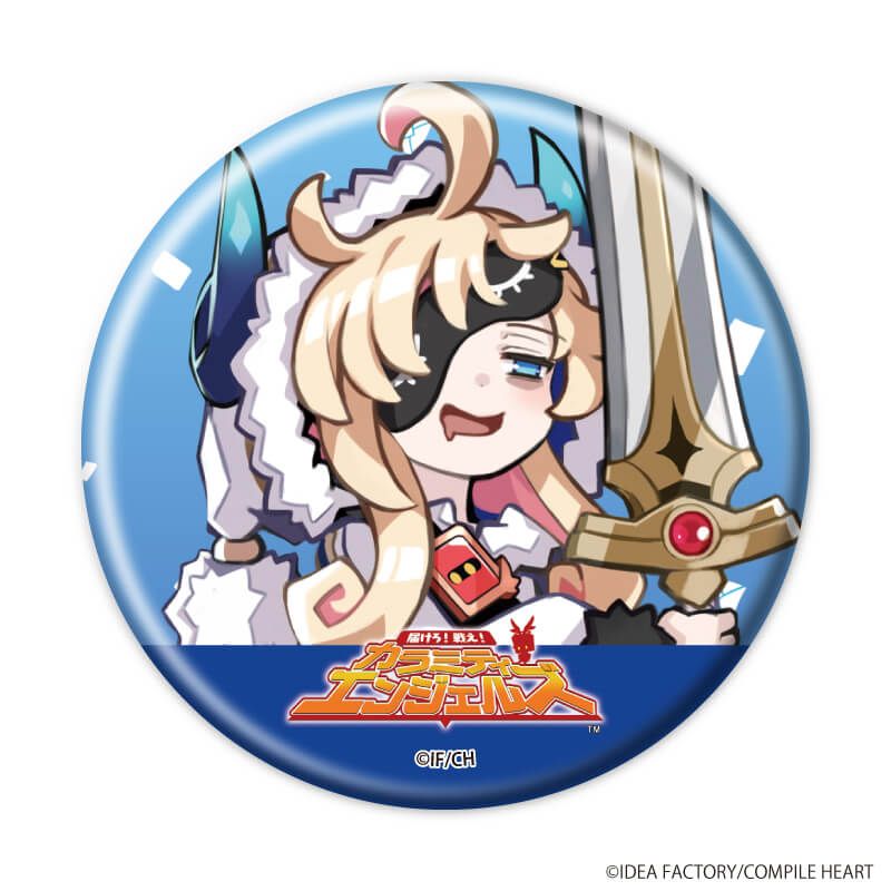 缶バッジ「ナナメダケイ先生」02/「届けろ！戦え！カラミティエンジェルズ」ブラインド(8種)(公式イラスト)