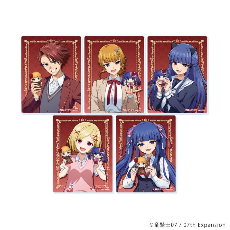 アクリルカード「うみねこのなく頃に」21/ブラインド(5種)(描き起こしイラスト)