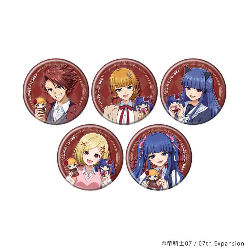 缶バッジ「うみねこのなく頃に」69/ブラインド(5種)(描き起こしイラスト)