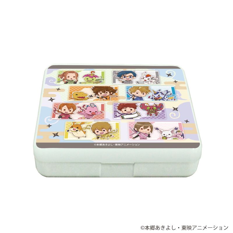 小物ケース「デジモンアドベンチャー」02/集合デザイン 忍者ver.(グラフアートイラスト)