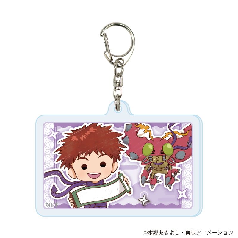 アクリルキーホルダー「デジモンアドベンチャー」17/忍者ver. コンプリートセット(全8種)(グラフアートイラスト)