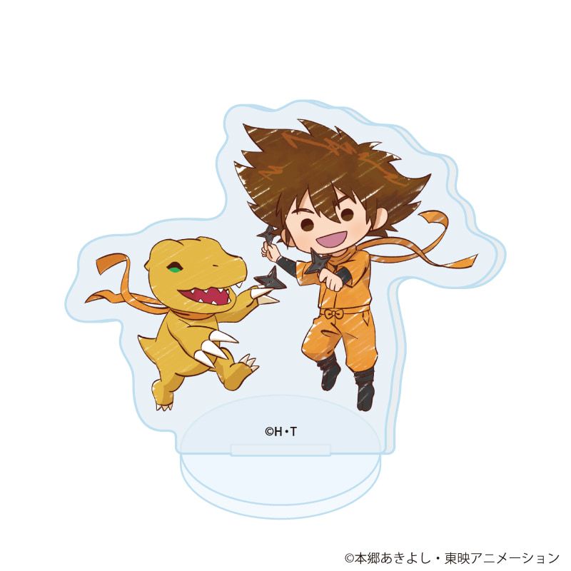 アクリルぷちスタンド「デジモンアドベンチャー」06/忍者ver. コンプリートセット(全8種)(グラフアートイラスト)