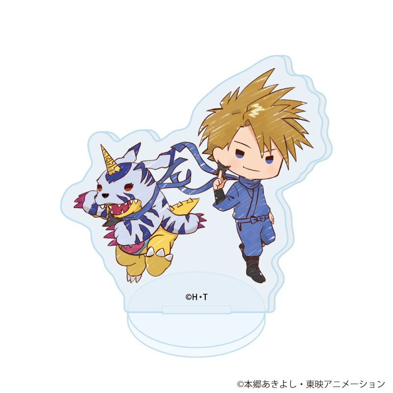 アクリルぷちスタンド「デジモンアドベンチャー」06/忍者ver. コンプリートセット(全8種)(グラフアートイラスト)