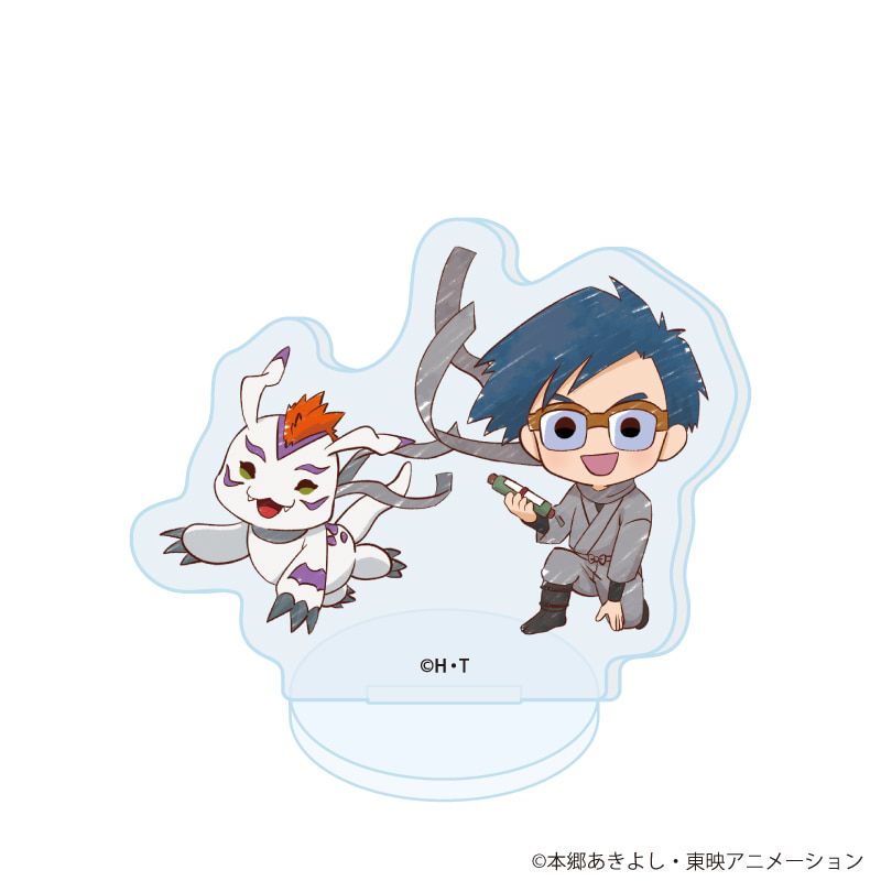 アクリルぷちスタンド「デジモンアドベンチャー」06/忍者ver. コンプリートセット(全8種)(グラフアートイラスト)