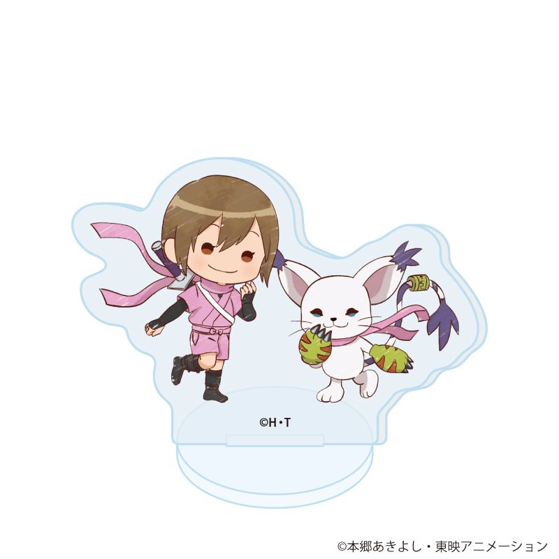 アクリルぷちスタンド「デジモンアドベンチャー」06/忍者ver. コンプリートセット(全8種)(グラフアートイラスト)