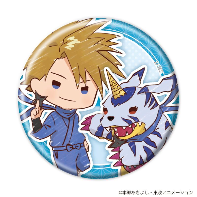 缶バッジ「デジモンアドベンチャー」11/忍者ver. コンプリートセット(全8種)(グラフアートイラスト)