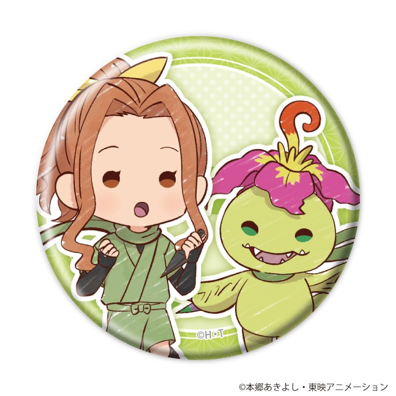 缶バッジ「デジモンアドベンチャー」11/忍者ver. コンプリートセット(全8種)(グラフアートイラスト)