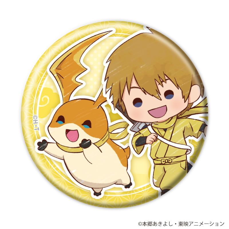 缶バッジ「デジモンアドベンチャー」11/忍者ver. コンプリートセット(全8種)(グラフアートイラスト)