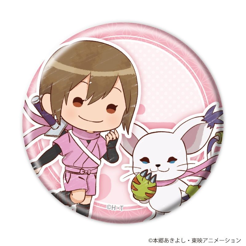 缶バッジ「デジモンアドベンチャー」11/忍者ver. コンプリートセット(全8種)(グラフアートイラスト)