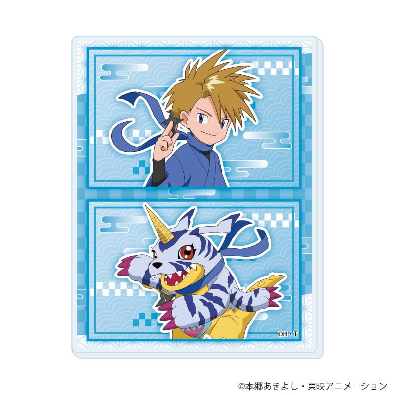 アクリルカード「デジモンアドベンチャー」02/忍者ver. コンプリートセット(全8種)(描き下ろしイラスト)