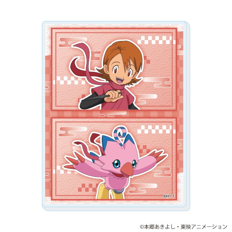 アクリルカード「デジモンアドベンチャー」02/忍者ver. コンプリートセット(全8種)(描き下ろしイラスト)