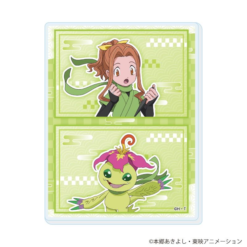 アクリルカード「デジモンアドベンチャー」02/忍者ver. コンプリートセット(全8種)(描き下ろしイラスト)