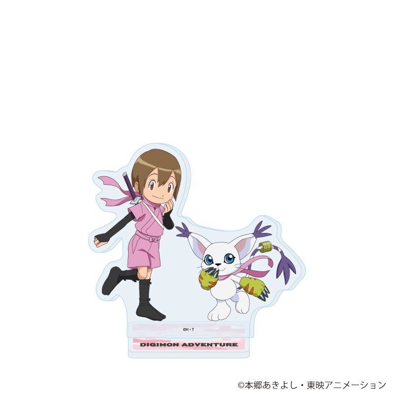 アクリルスタンド「デジモンアドベンチャー」32/八神ヒカリ&テイルモン 忍者ver.(描き下ろしイラスト)