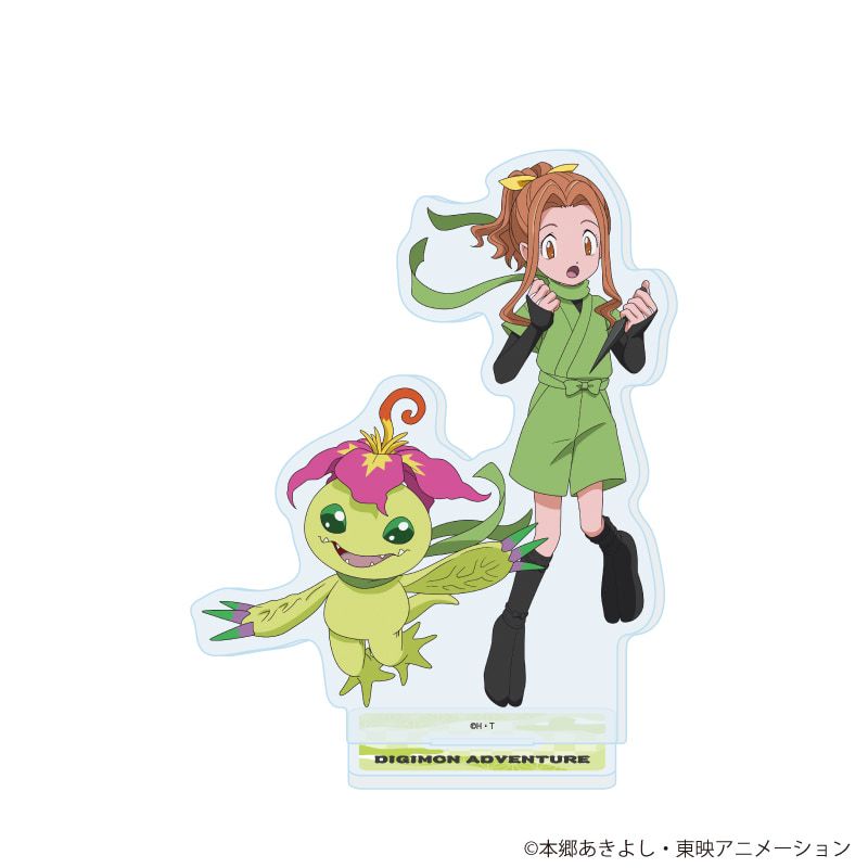 アクリルスタンド「デジモンアドベンチャー」29/太刀川ミミ&パルモン 忍者ver.(描き下ろしイラスト)