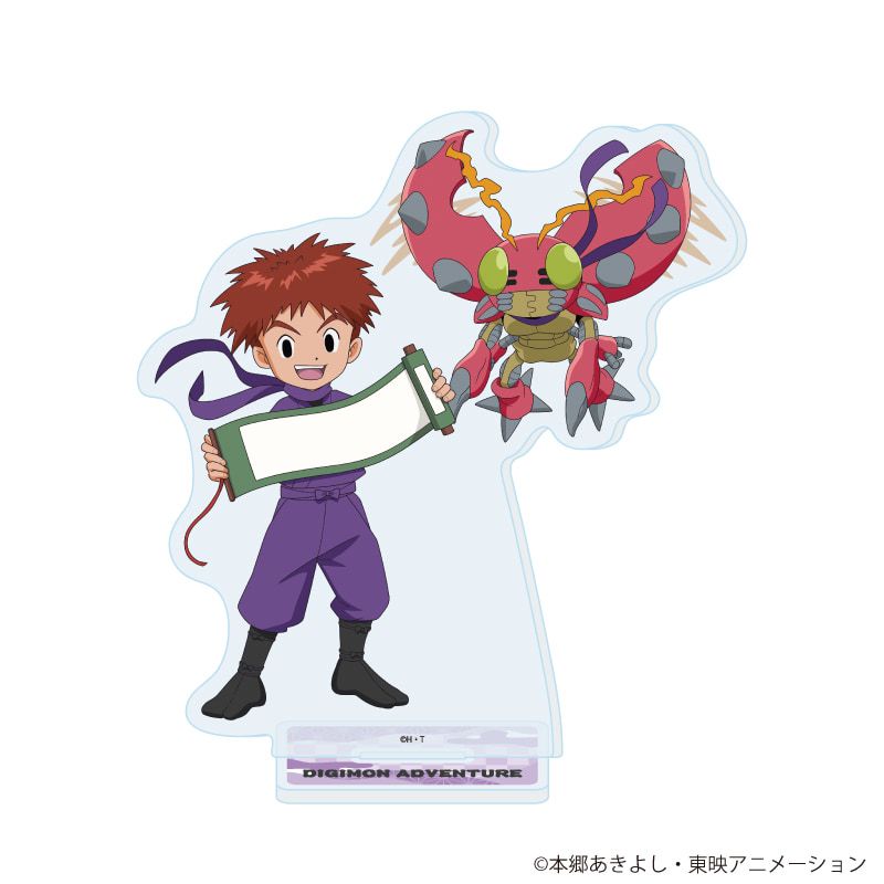 アクリルスタンド「デジモンアドベンチャー」28/泉光子郎&テントモン 忍者ver.(描き下ろしイラスト)
