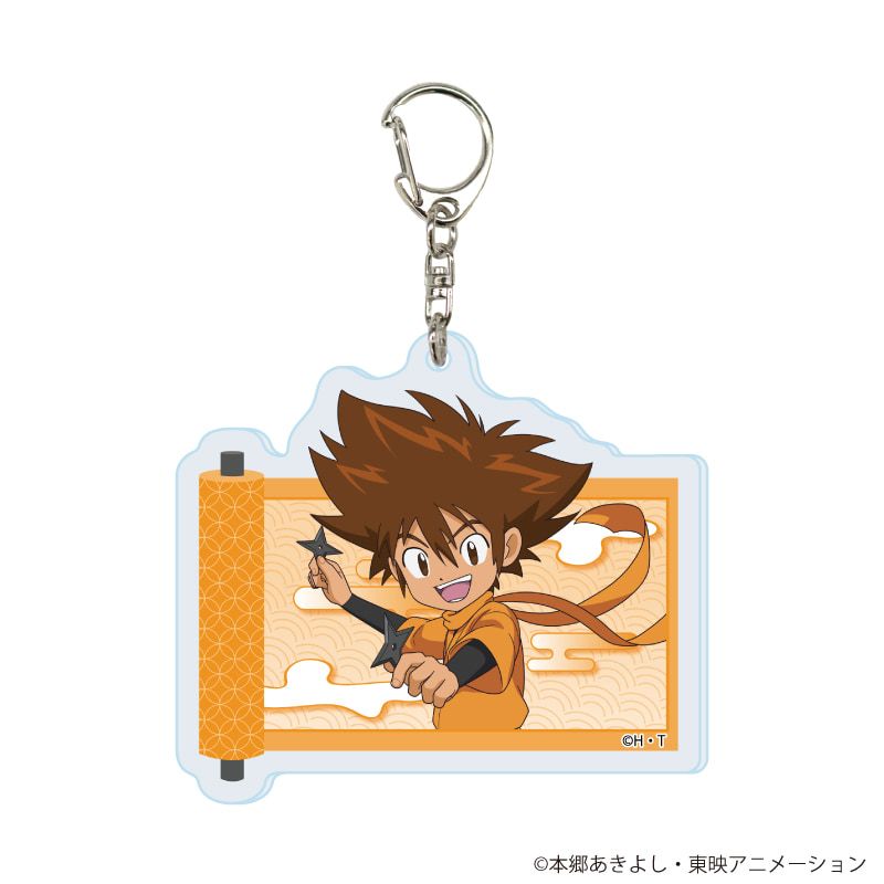 アクリルキーホルダー「デジモンアドベンチャー」15/忍者ver. コンプリートセット(全8種)(描き下ろしイラスト)