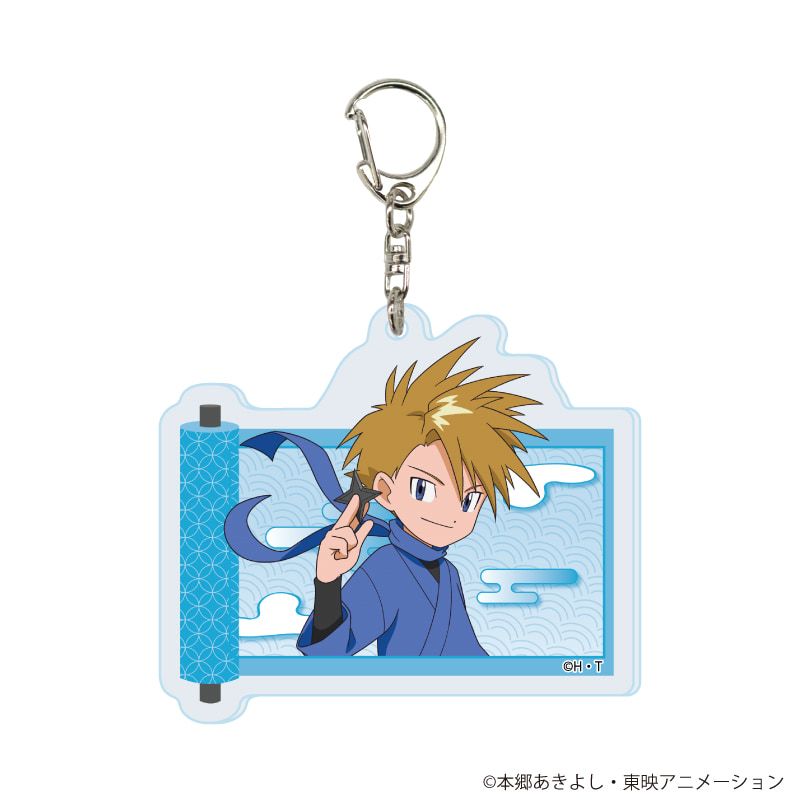 アクリルキーホルダー「デジモンアドベンチャー」15/忍者ver. コンプリートセット(全8種)(描き下ろしイラスト)