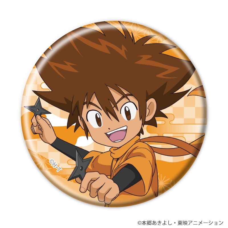 缶バッジ「デジモンアドベンチャー」09/忍者ver. コンプリートセット(全8種)(描き下ろしイラスト)