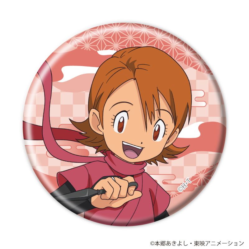 缶バッジ「デジモンアドベンチャー」09/忍者ver. コンプリートセット(全8種)(描き下ろしイラスト)